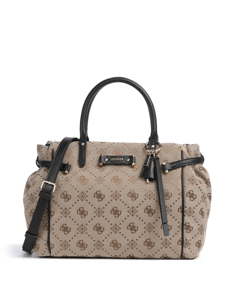 Guess Dorothy Girlfriend Sac à main latte logo/black