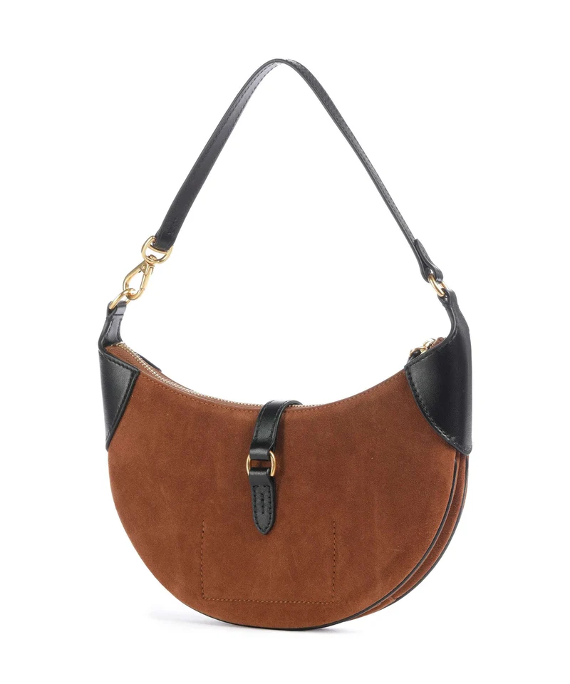 Polo Ralph Lauren ID Collection Small Sac porté épaule toffee/black