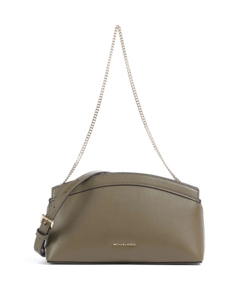 Michael Kors Athena Dome Chain Small Sac porté épaule loden