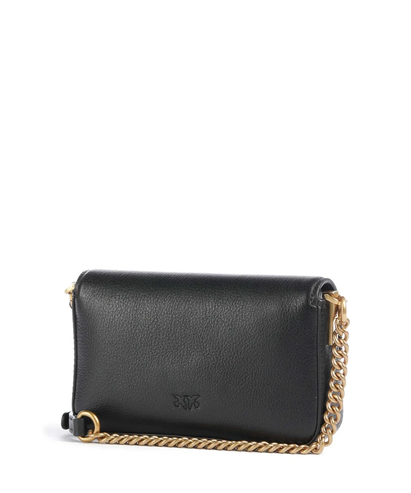 Pinko Love One Baby Slouchy Sac bandoulière nero/antique gold