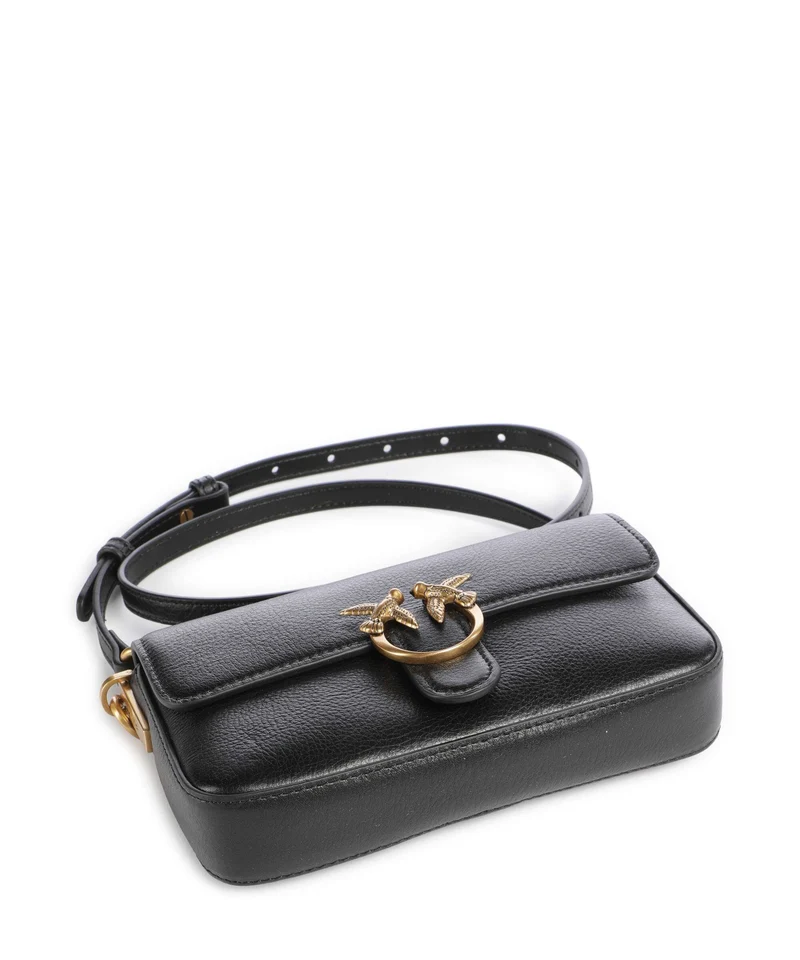 Pinko Love One Baby Slouchy Sac bandoulière nero/antique gold