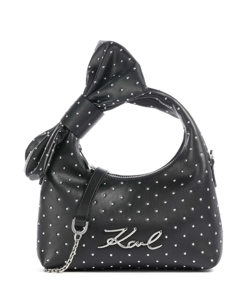 Karl Lagerfeld K/Soiree Mini Bow Sac à main black embellishment