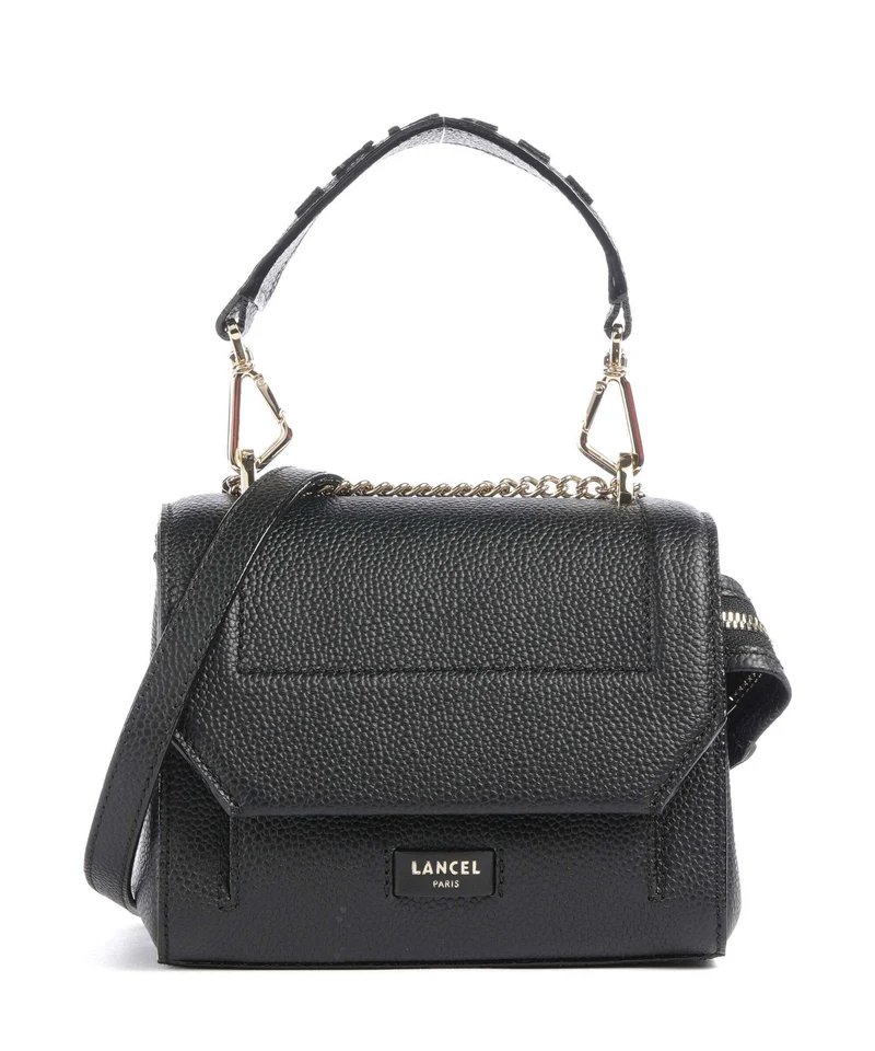 Lancel Ninon S Sac porté épaule black/gold