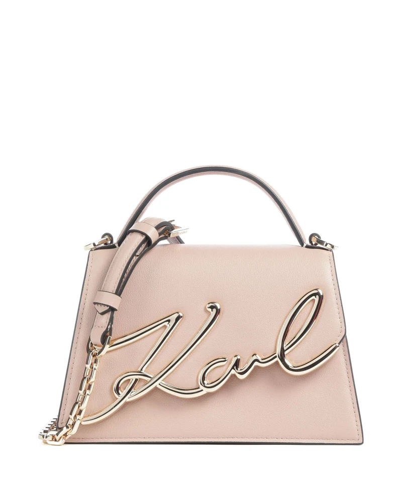 Karl Lagerfeld K/Signature 2.0 Sac bandoulière nude pink