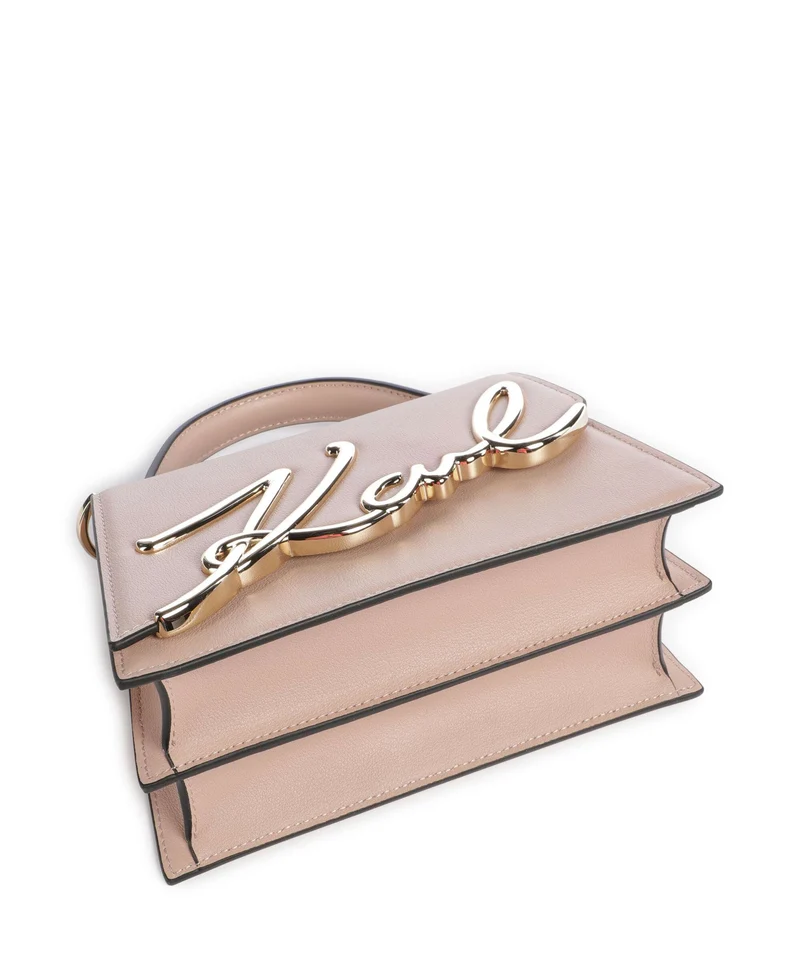 Karl Lagerfeld K/Signature 2.0 Sac bandoulière nude pink