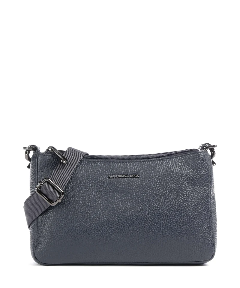 Mandarina Duck Mellow Leather Sac bandoulière dress blue