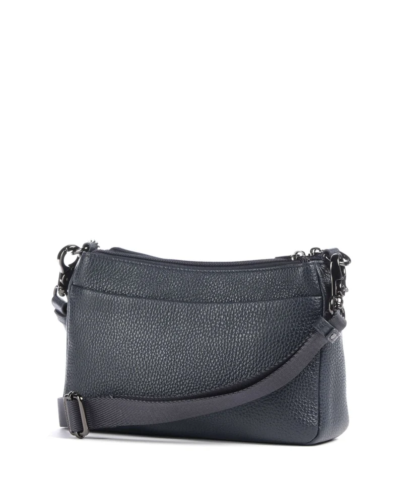 Mandarina Duck Mellow Leather Sac bandoulière dress blue