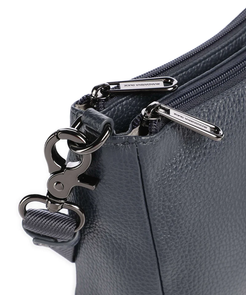 Mandarina Duck Mellow Leather Sac bandoulière dress blue