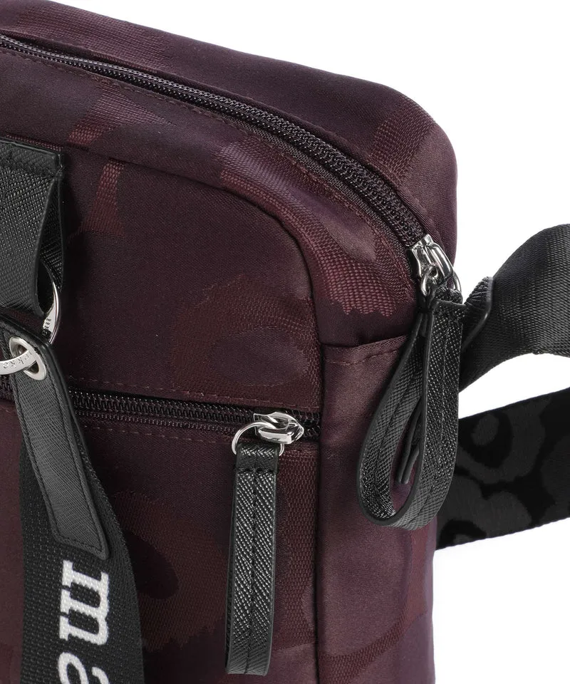 Marimekko Wear All Day Unikko Sac bandoulière wine red/dark wine