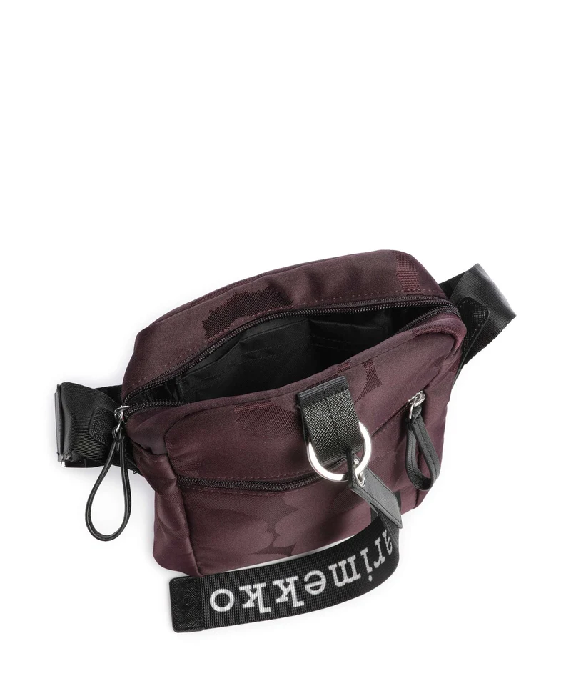 Marimekko Wear All Day Unikko Sac bandoulière wine red/dark wine