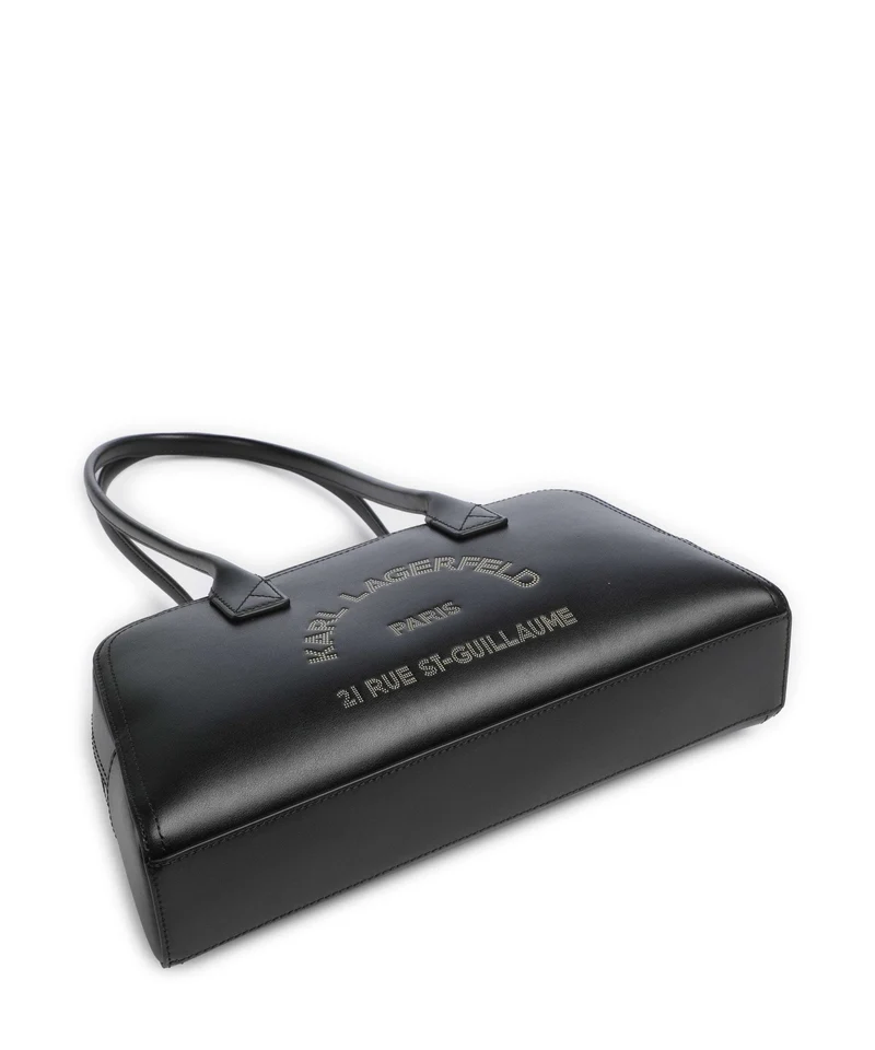 Karl Lagerfeld K/Daily Small Sac porté épaule black nickel
