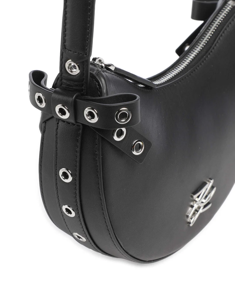 Karl Lagerfeld K/Autograph Small Bow Sac porté épaule black embellishment