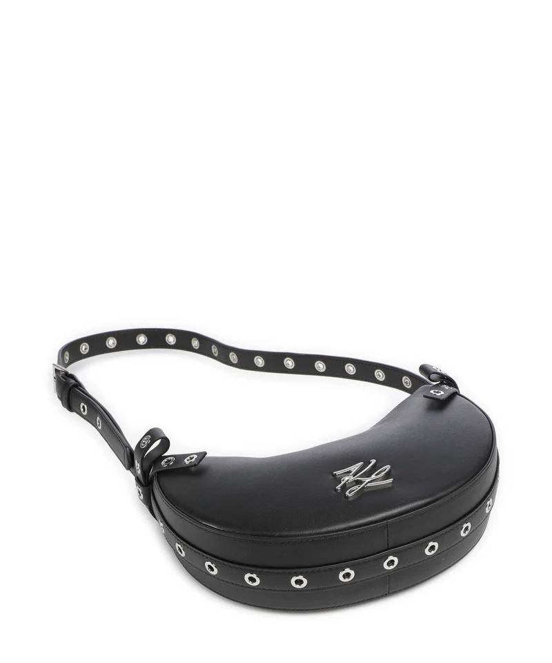 Karl Lagerfeld K/Autograph Small Bow Sac porté épaule black embellishment