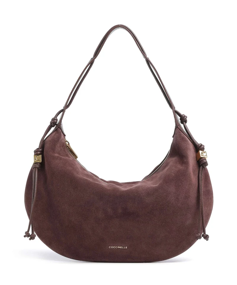 Coccinelle Thess Suede Sac fourre-tout berry
