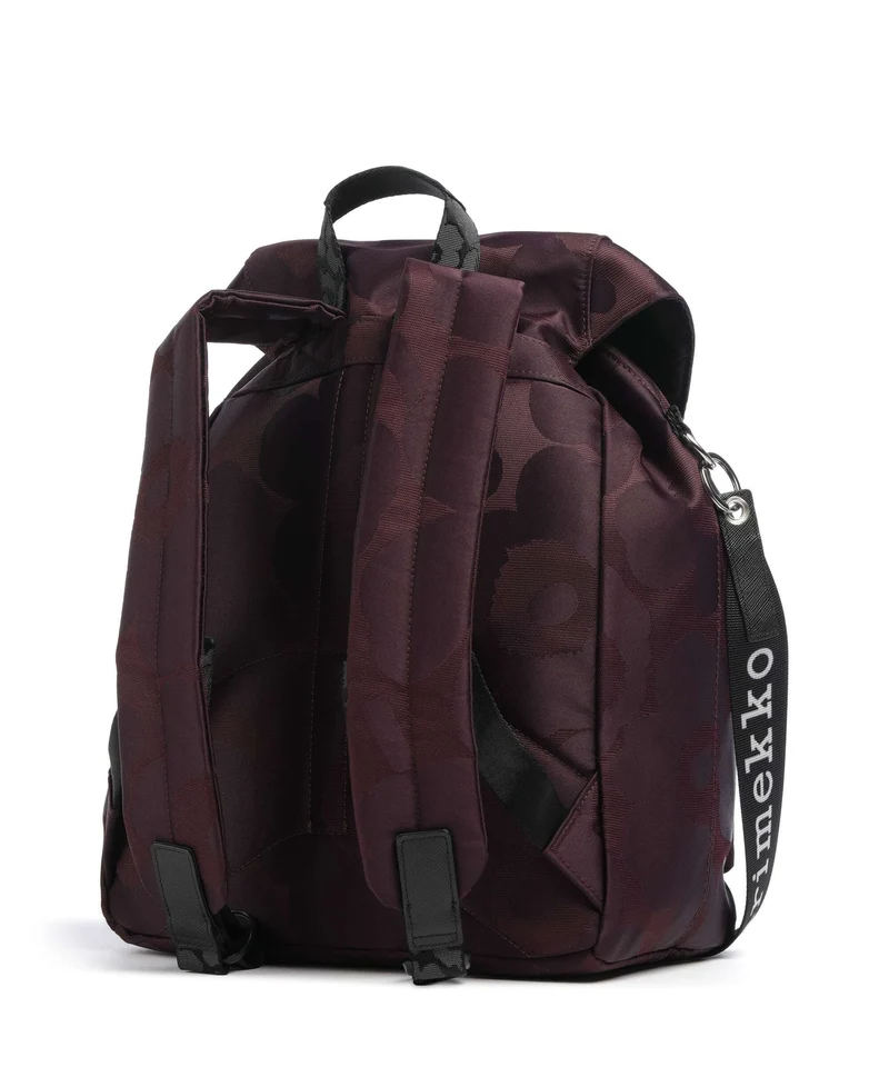 Marimekko Wear All Day L Unikko Sac à dos wine red/dark wine