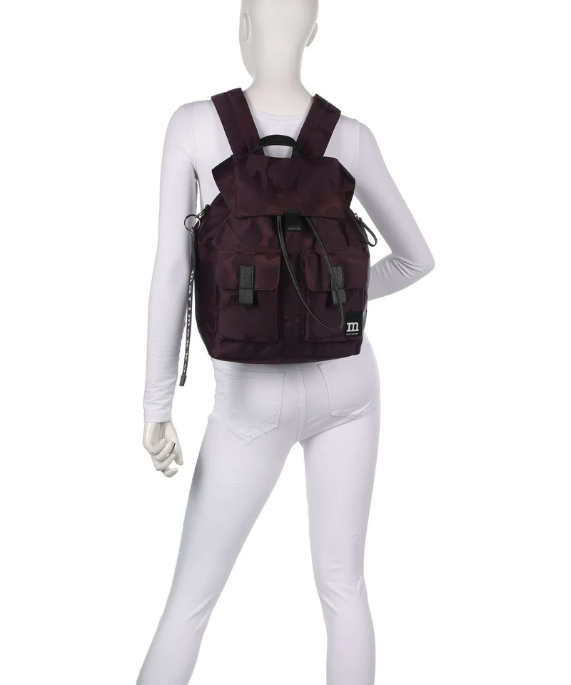 Marimekko Wear All Day L Unikko Sac à dos wine red/dark wine