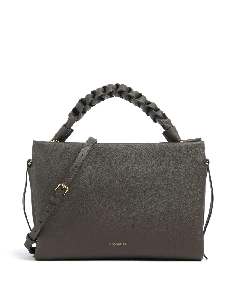 Coccinelle Boheme Grana Double Sac fourre-tout fango/honey