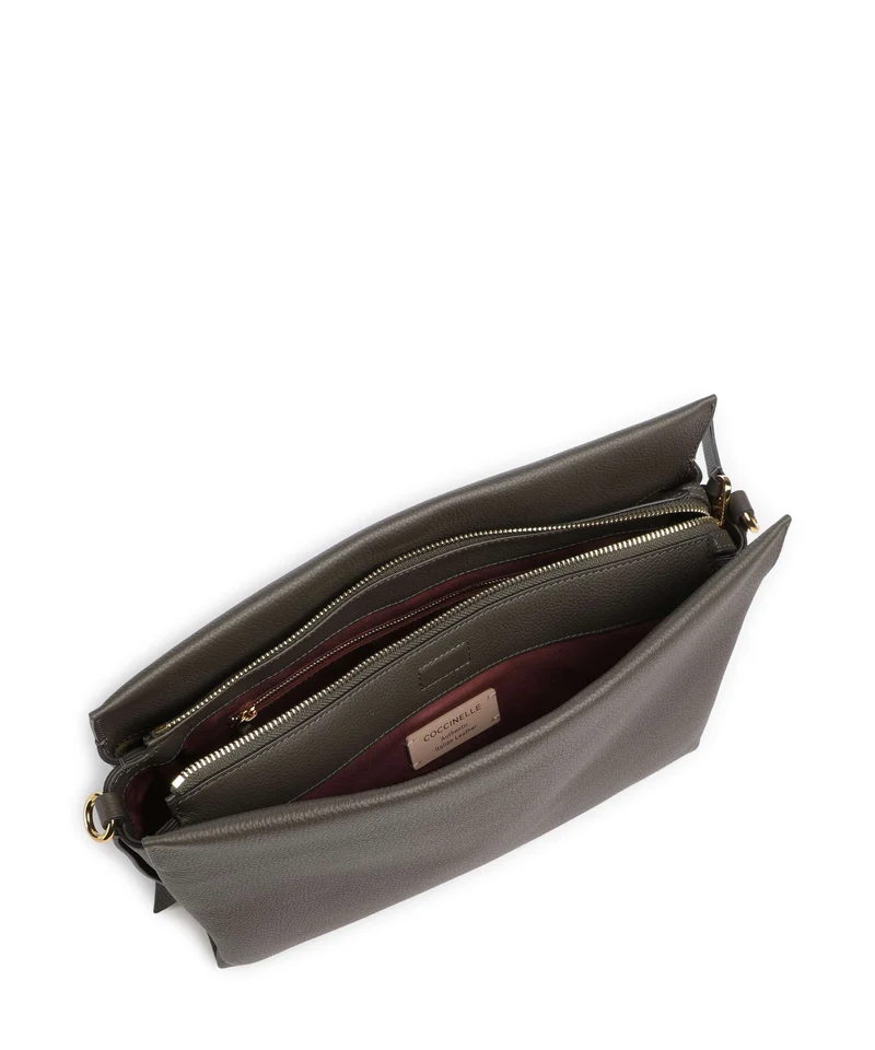 Coccinelle Boheme Grana Double Sac fourre-tout fango/honey