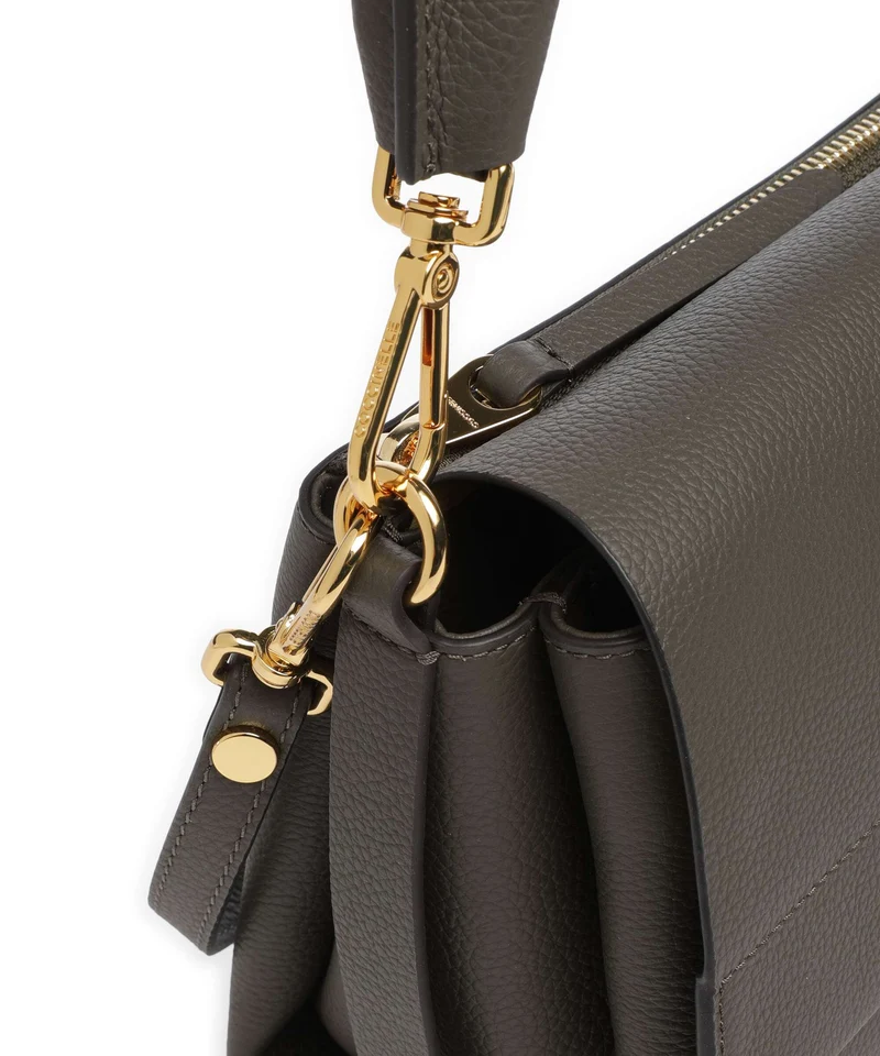 Coccinelle Boheme Grana Double Sac porté épaule fango/honey
