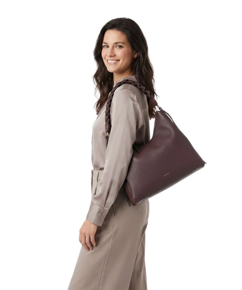 Coccinelle Boheme Grana Double Sac fourre-tout berry/winter rose