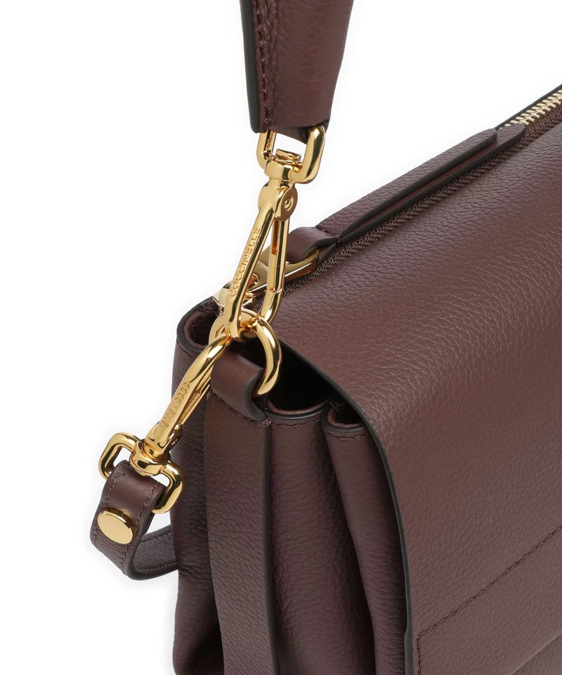 Coccinelle Boheme Grana Double Sac porté épaule berry/winter rose