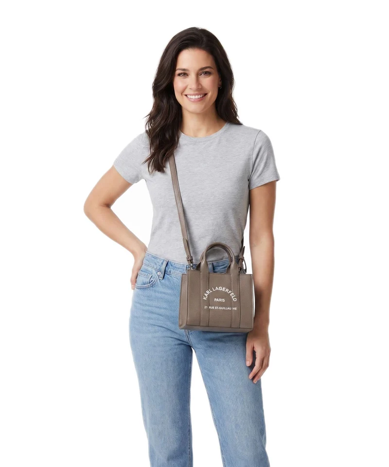 Karl Lagerfeld K/Rue St Guillaume Mini Sac à main dark taupe