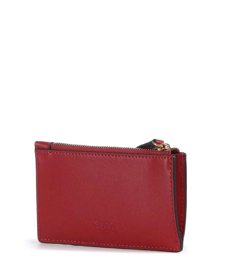 Pinko Airone Étui à cartes crédit rosso rio/antique gold
