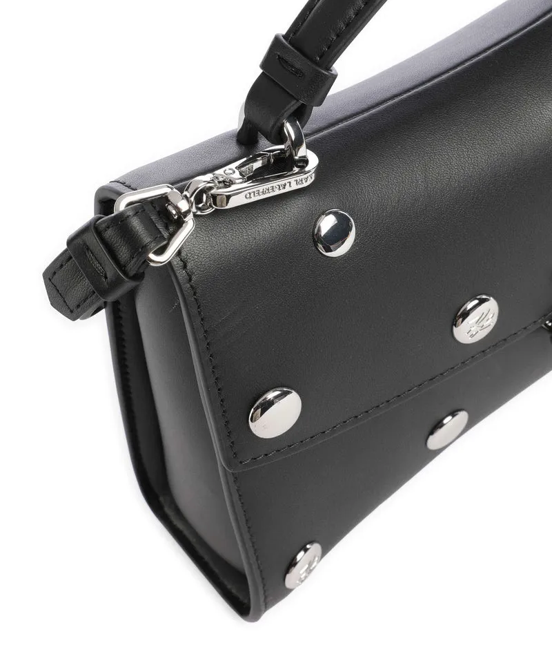 Karl Lagerfeld K/Autograph Twist Sac bandoulière black embellishment