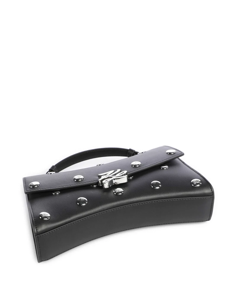 Karl Lagerfeld K/Autograph Twist Sac bandoulière black embellishment