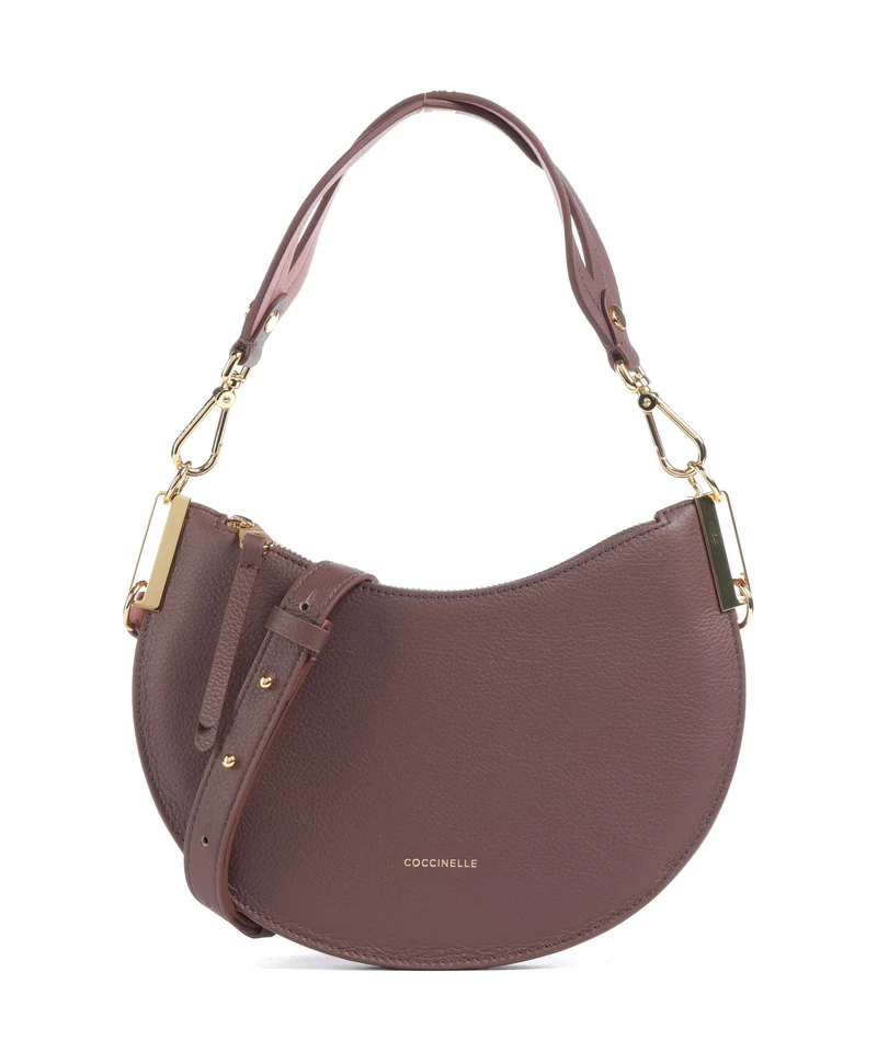 Coccinelle Sunup Sac porté épaule berry/winter rose