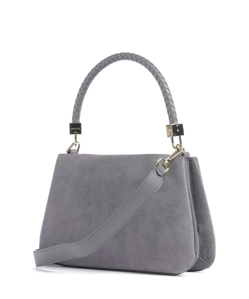 Coccinelle Tiggy Suede Sac porté épaule stove