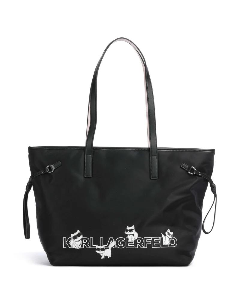 Karl Lagerfeld Ikon Choupette Cabas black