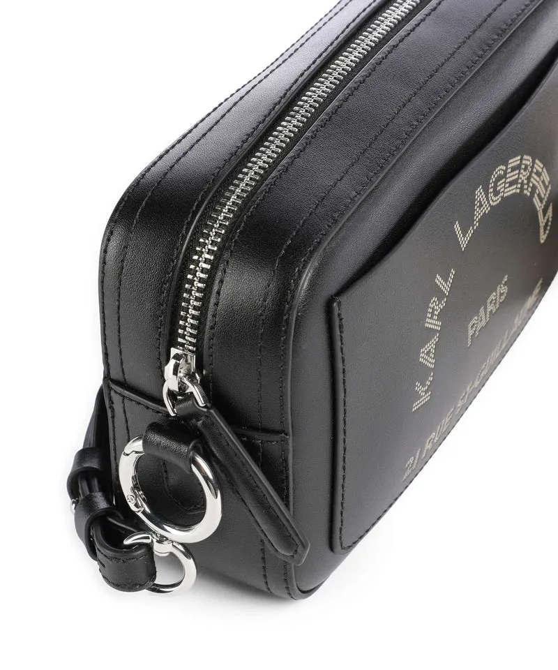 Karl Lagerfeld K/Daily Sac bandoulière black nickel