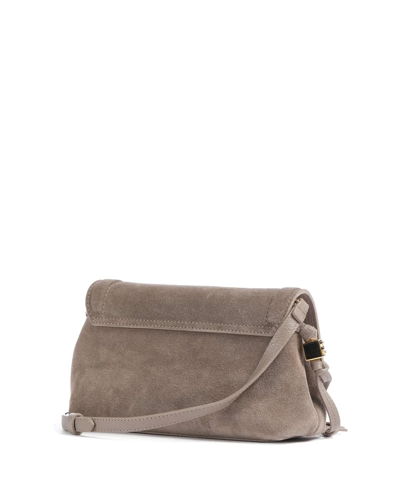 Coccinelle Thess Suede Sac bandoulière warm taupe