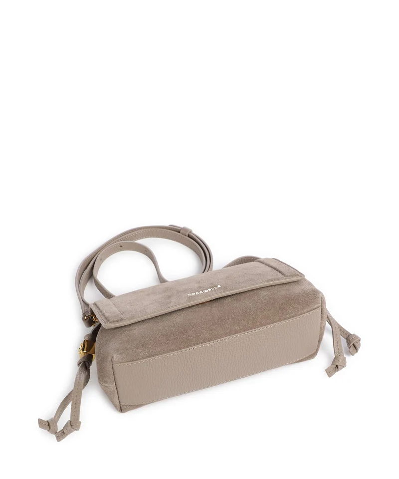 Coccinelle Thess Suede Sac bandoulière warm taupe