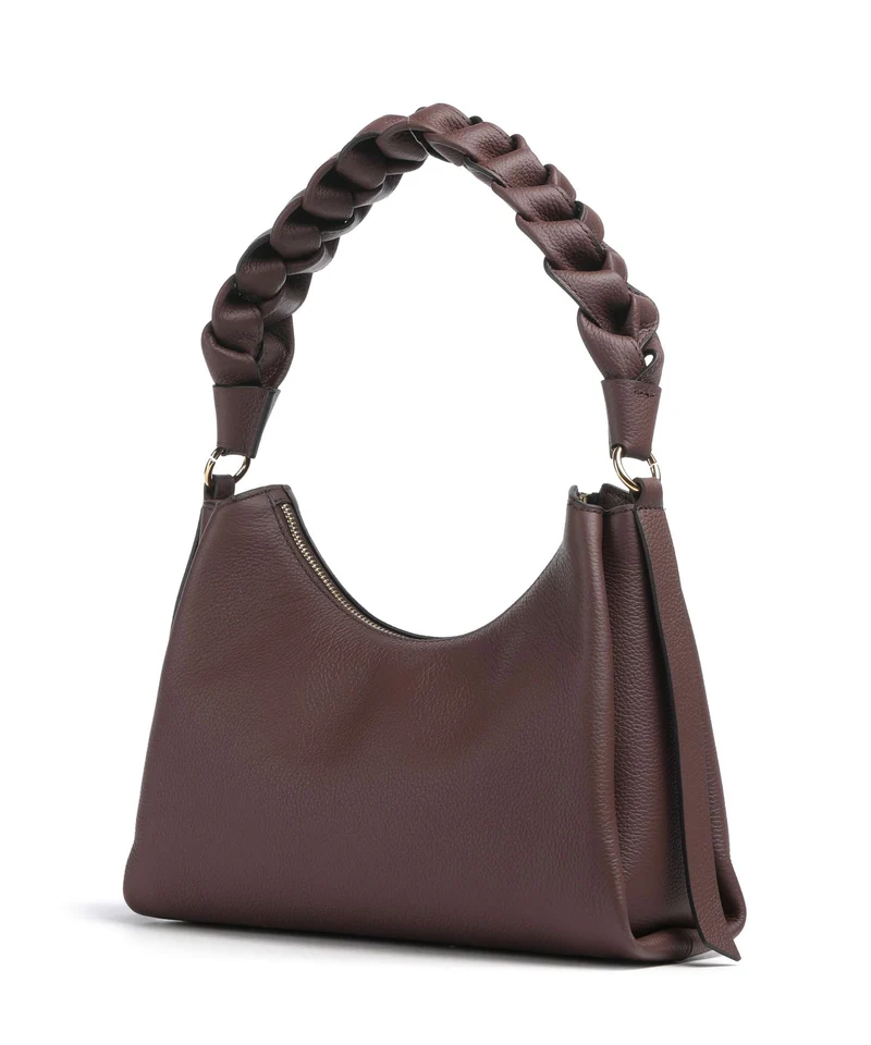 Coccinelle Boheme Grana Double Sac porté épaule berry/winter rose