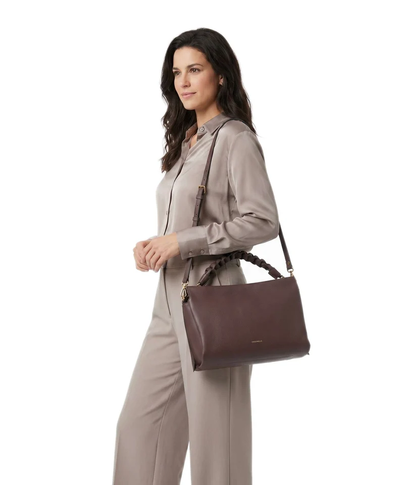 Coccinelle Boheme Grana Double Sac fourre-tout berry/winter rose
