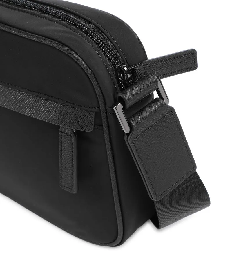 Emporio Armani Nylon Recycled Sac bandoulière black beauty