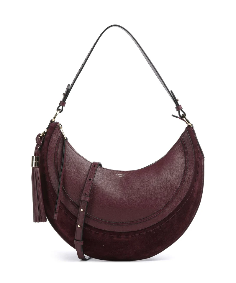 Lancel Hobohème M Sac fourre-tout cassis