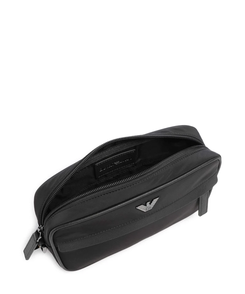 Emporio Armani Nylon Recycled Trousse de toilette black beauty