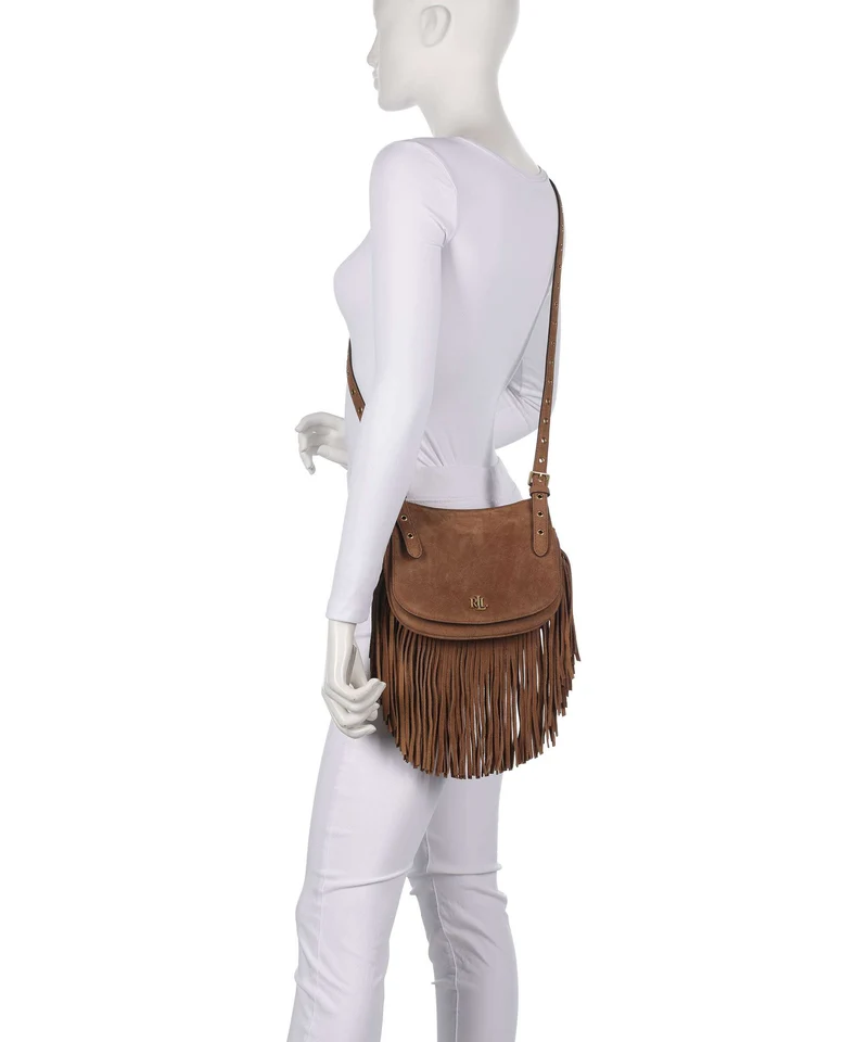 Lauren Ralph Lauren Marcy Medium Sac bandoulière light tobacco