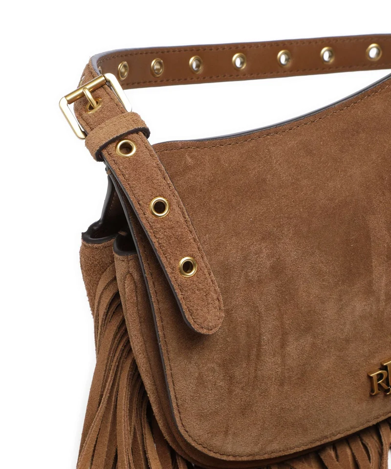 Lauren Ralph Lauren Marcy Medium Sac bandoulière light tobacco