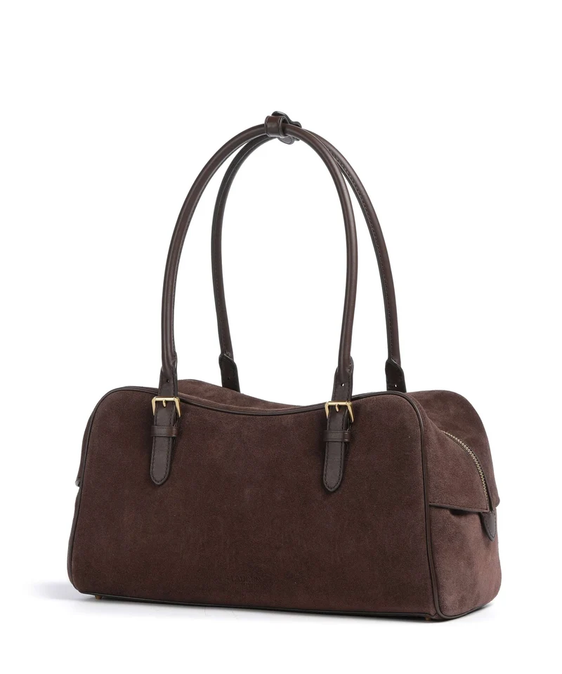 Lauren Ralph Lauren Marcy Large Sac porté épaule chestnut brown