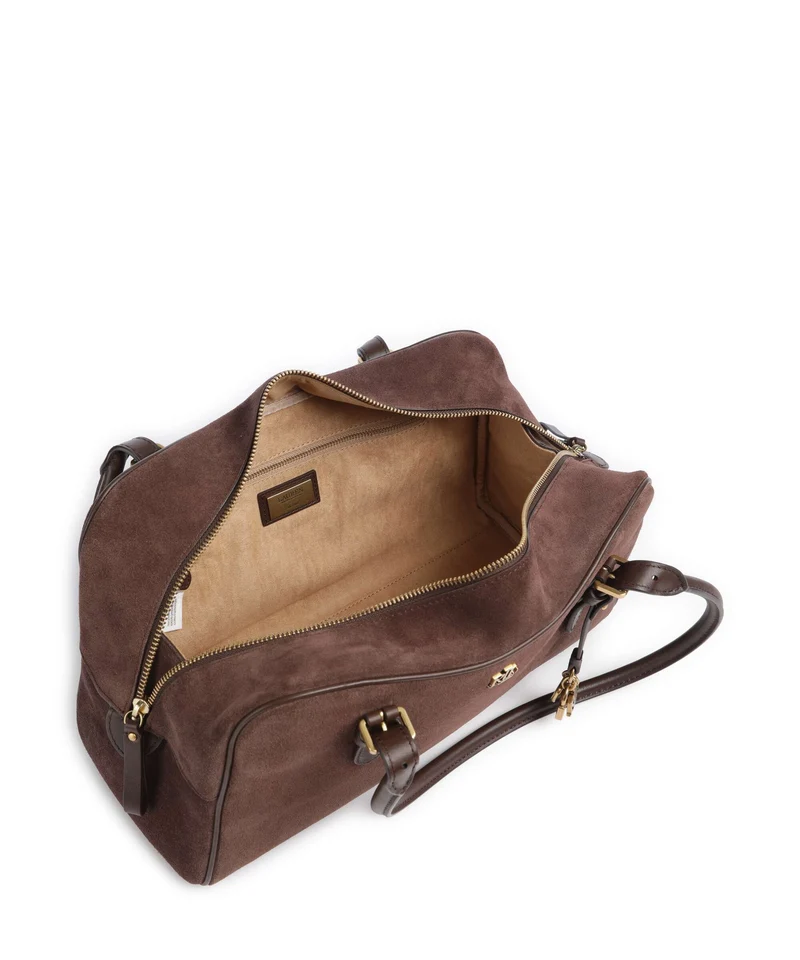 Lauren Ralph Lauren Marcy Large Sac porté épaule chestnut brown