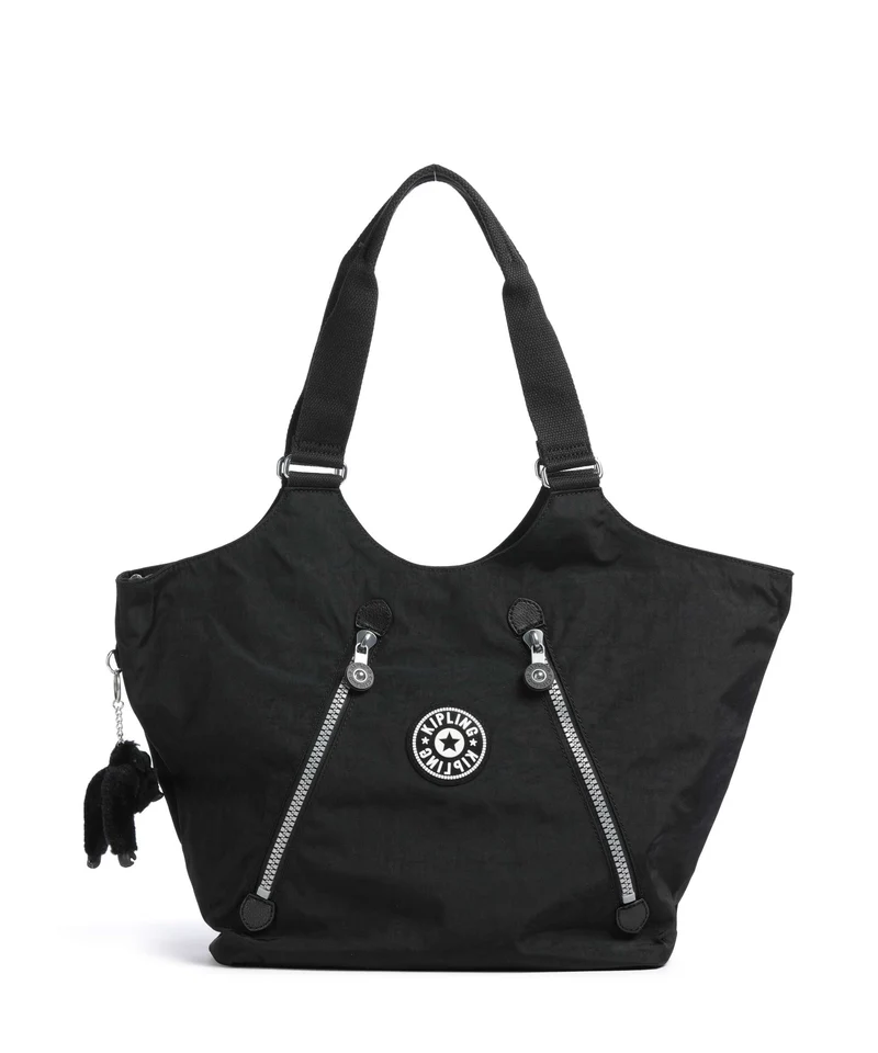 Kipling Heritage New Cicely Cabas rapid black