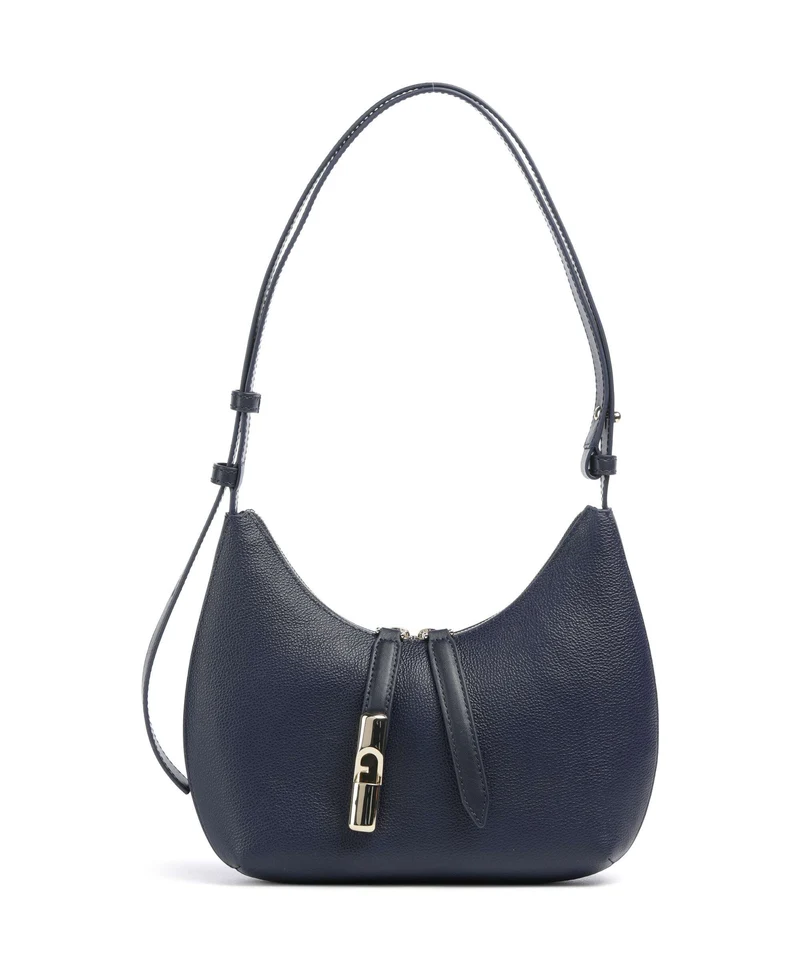 Furla Goccia S Sac porté épaule blu reale