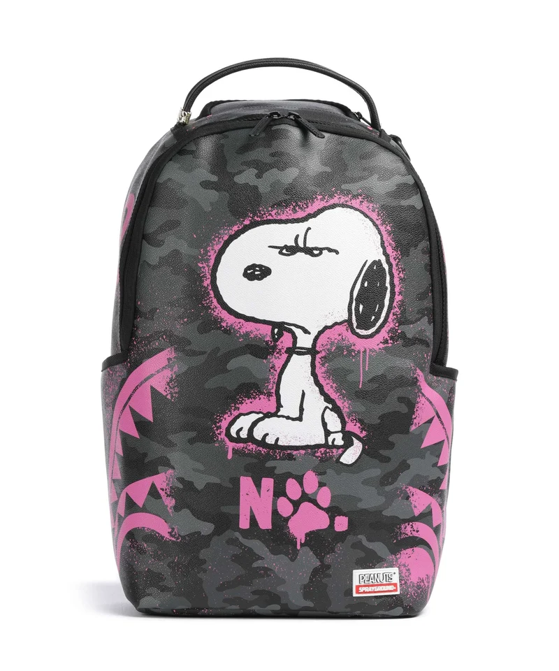 Sprayground Snoopy Pink Stencil Sac à dos multicolour