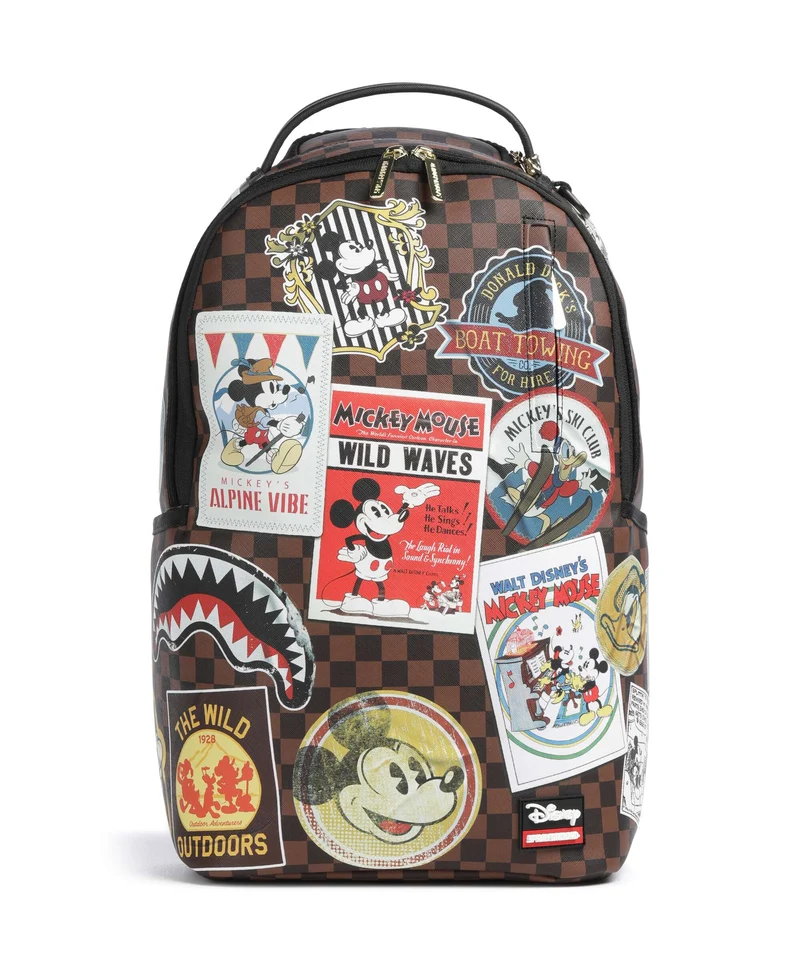 Sprayground Mickey Mouse Global Mogul Sac à dos brown