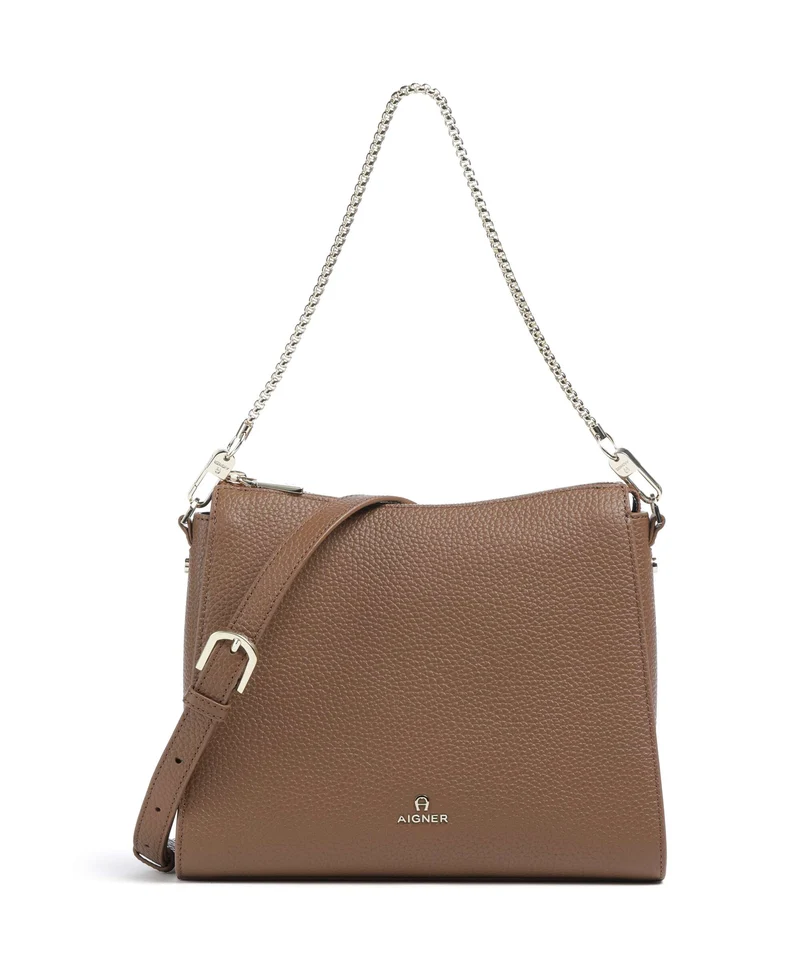 Aigner Ivy M Sac porté épaule saddle brown