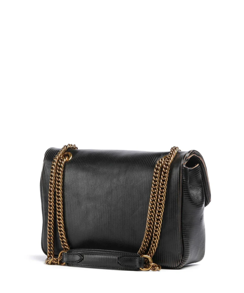 Vivienne Westwood Anita Laser Line Medium Sac porté épaule black/beige